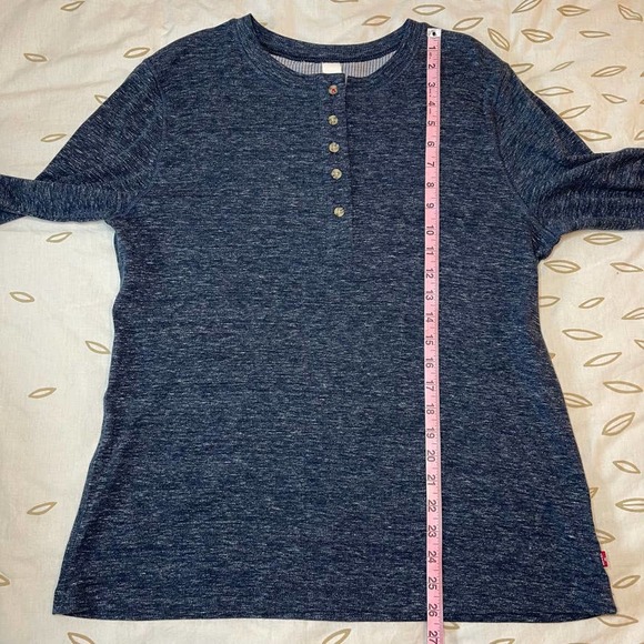 LEVI STRAUSS men's thermal henley - Picture 6 of 6